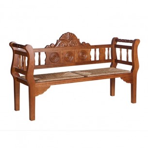 Banco Rústico 2 Plazas