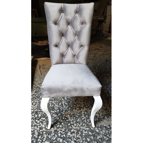 Silla Chicago Capitoné Pata Isabelina Silla Chicago Capitoné Pata Isabelina