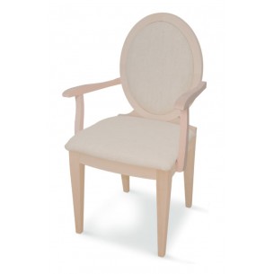 Sillón Ovalo Bajo Pata Recta