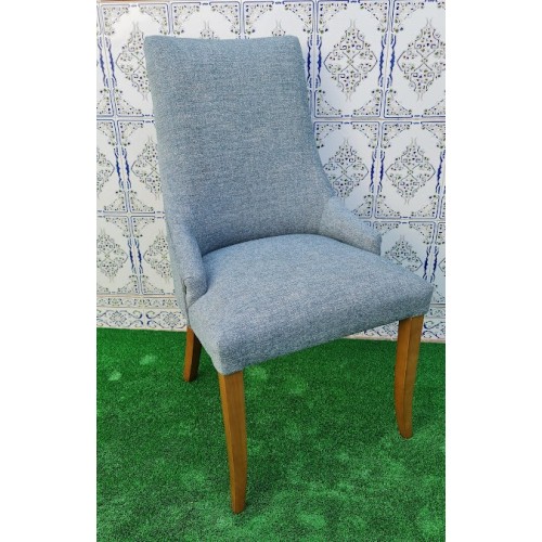 Silla Dubai Capitoné Pata Recta