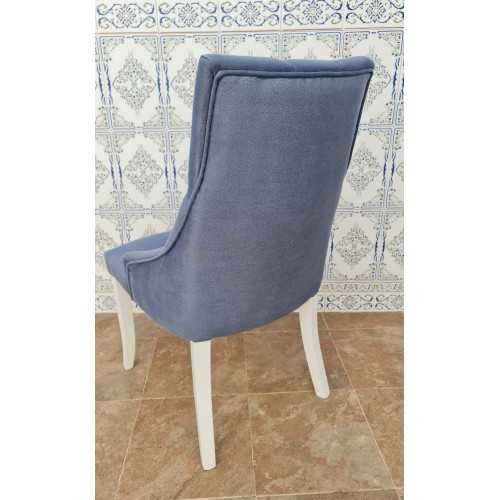 Silla Dubai Capitoné Pata Recta