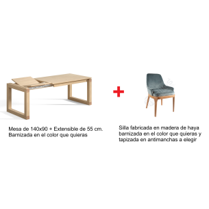 OFERTA MESA EXTENSIBLE + 6...