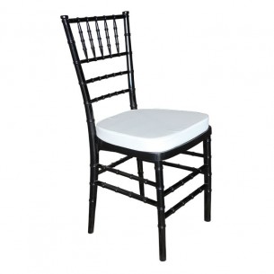 Silla Tiffany Negra Reforzada