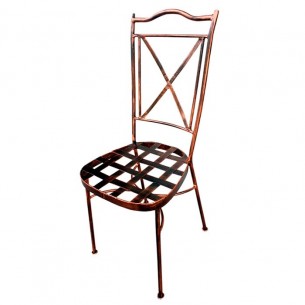 Silla Forja Oro Envejecido